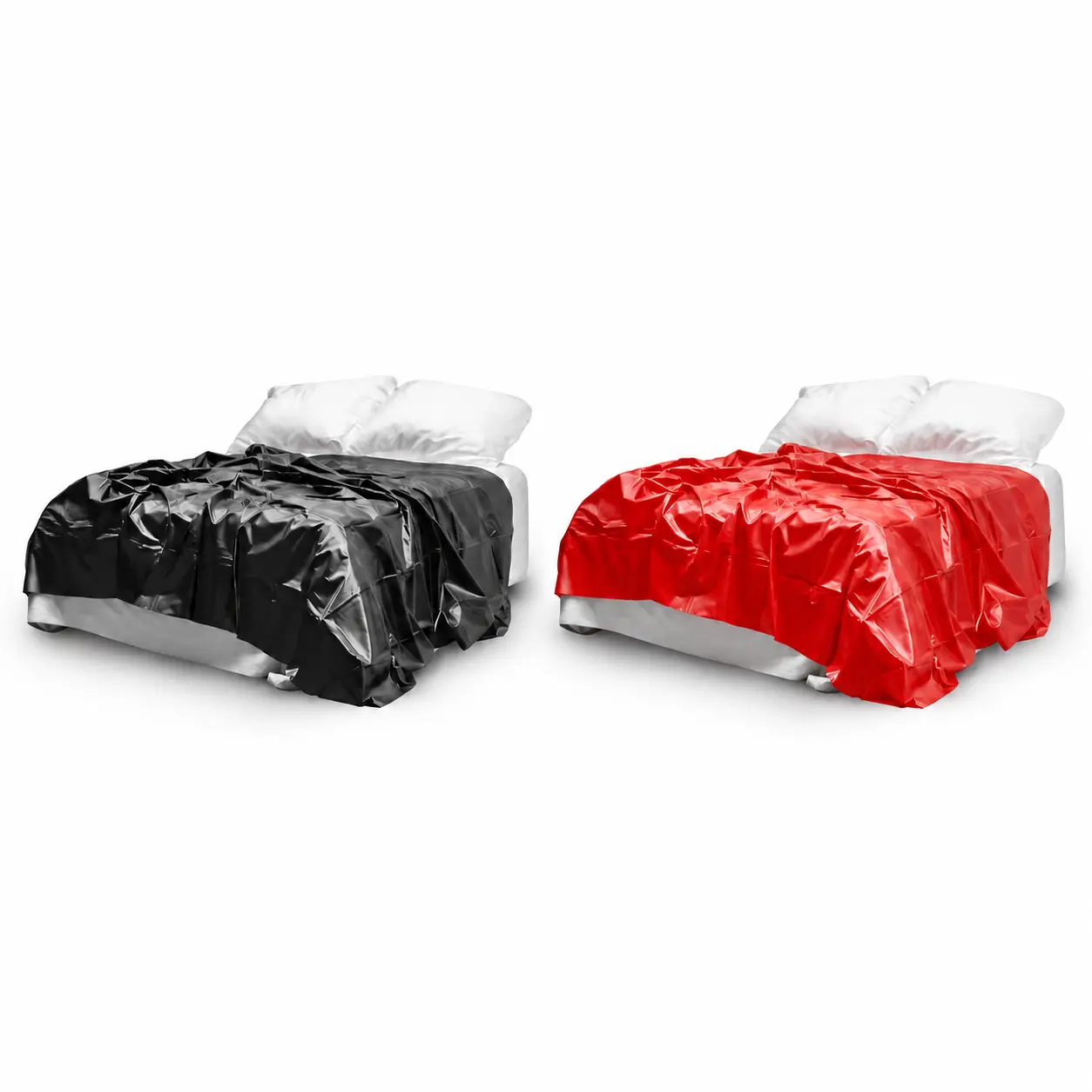EasyToys Wasserdichtes Vinyllaken – Rot