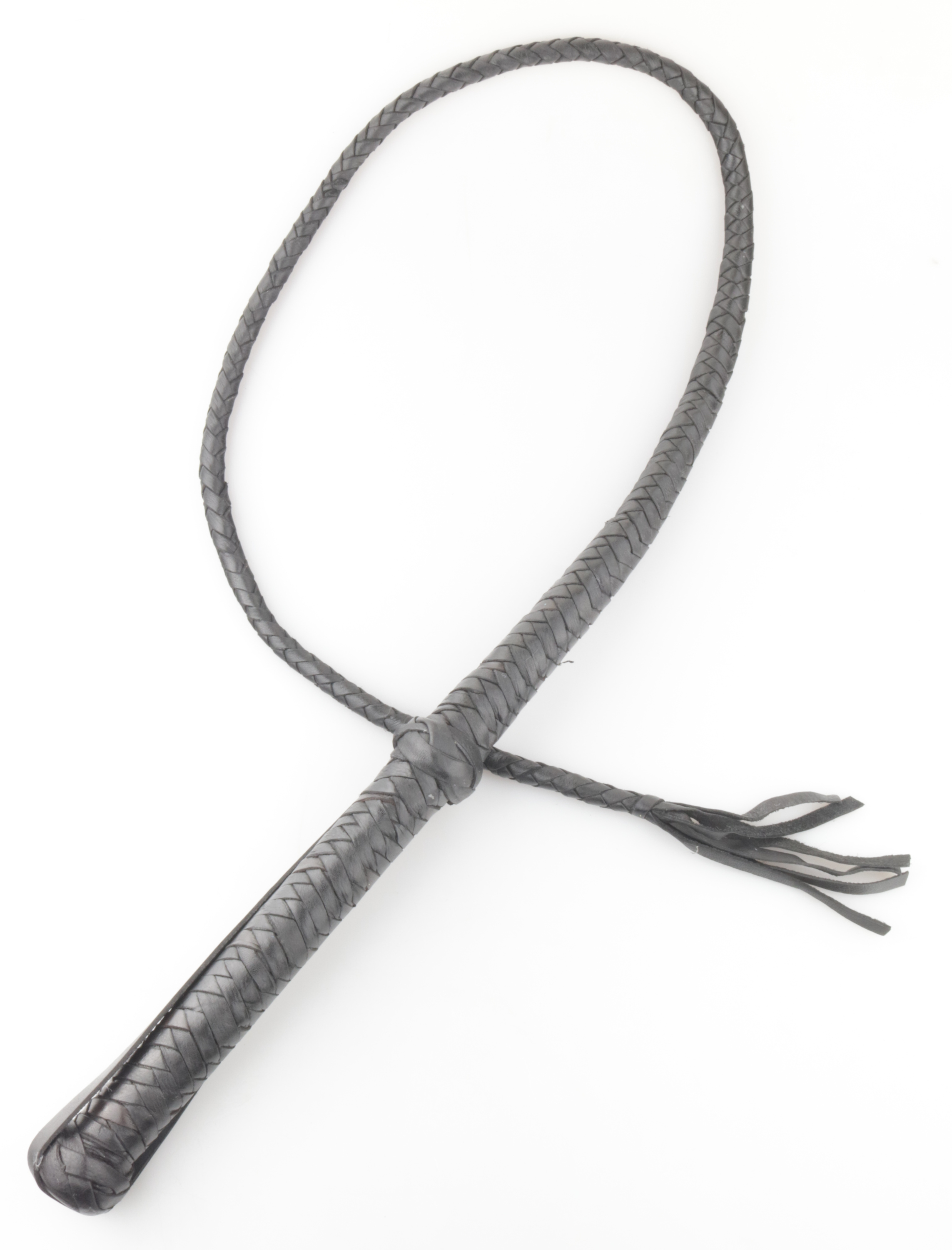 PEITSCHE - Bull-Whip schwarz 120cm