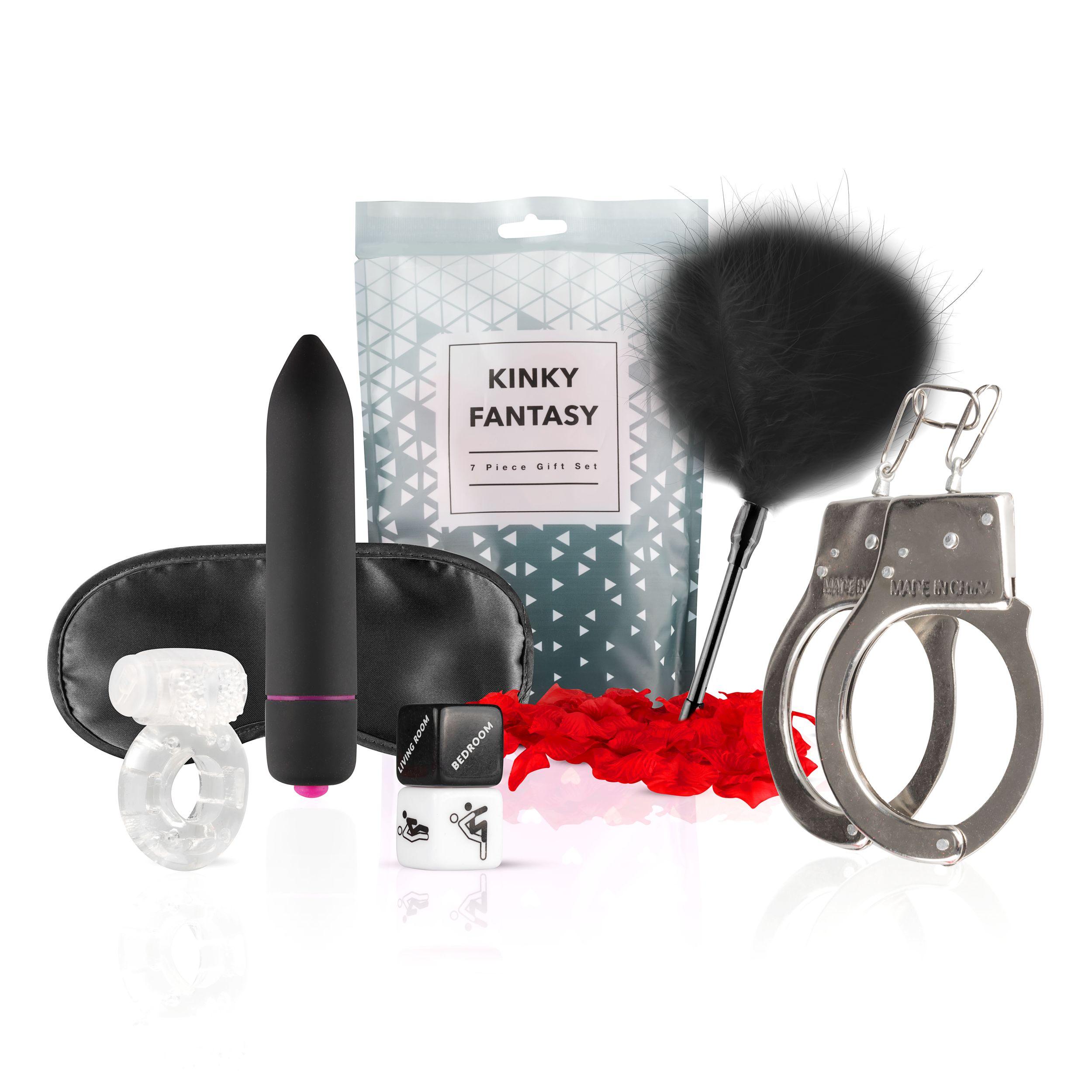 Erotisches 7-teiliges Geschenkset für Paare – in 4 Varianten!