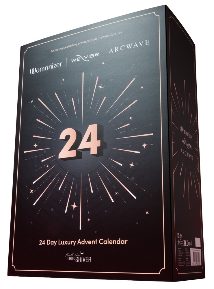 Erotik-Adventskalender Luxury 2026 mit 24 Geschenkboxen – Magic Shiver