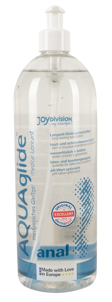 AQUAglide anal – Veganes Anal-Gleitgel, 1.000 ml