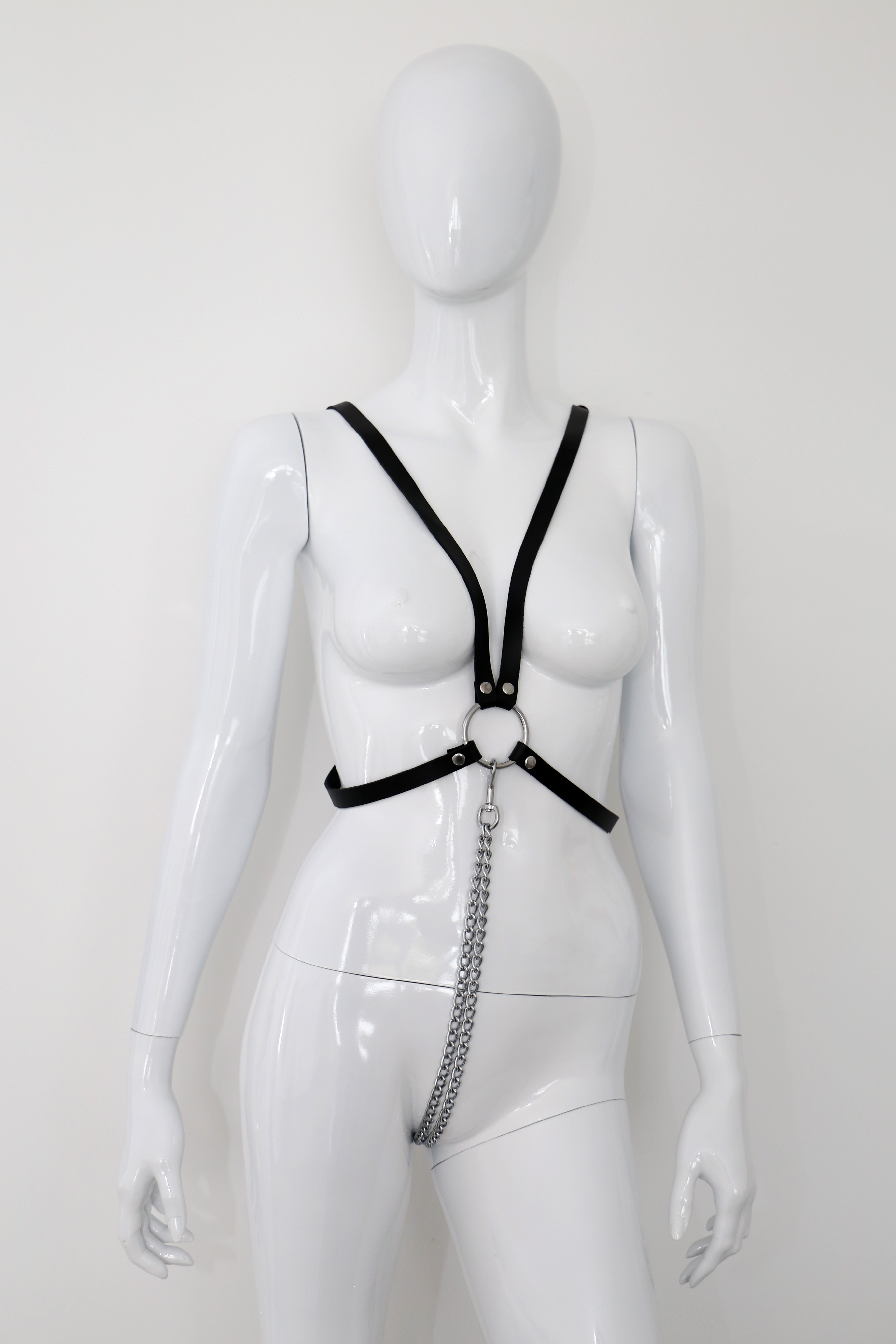 Leder Ketten Body "double fetish"