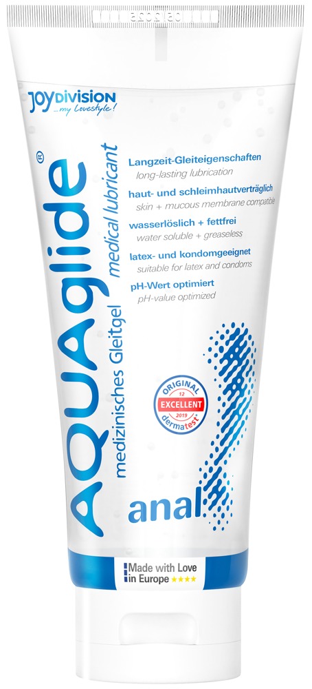 AQUAglide anal – Veganes Anal-Gleitgel, 100 ml