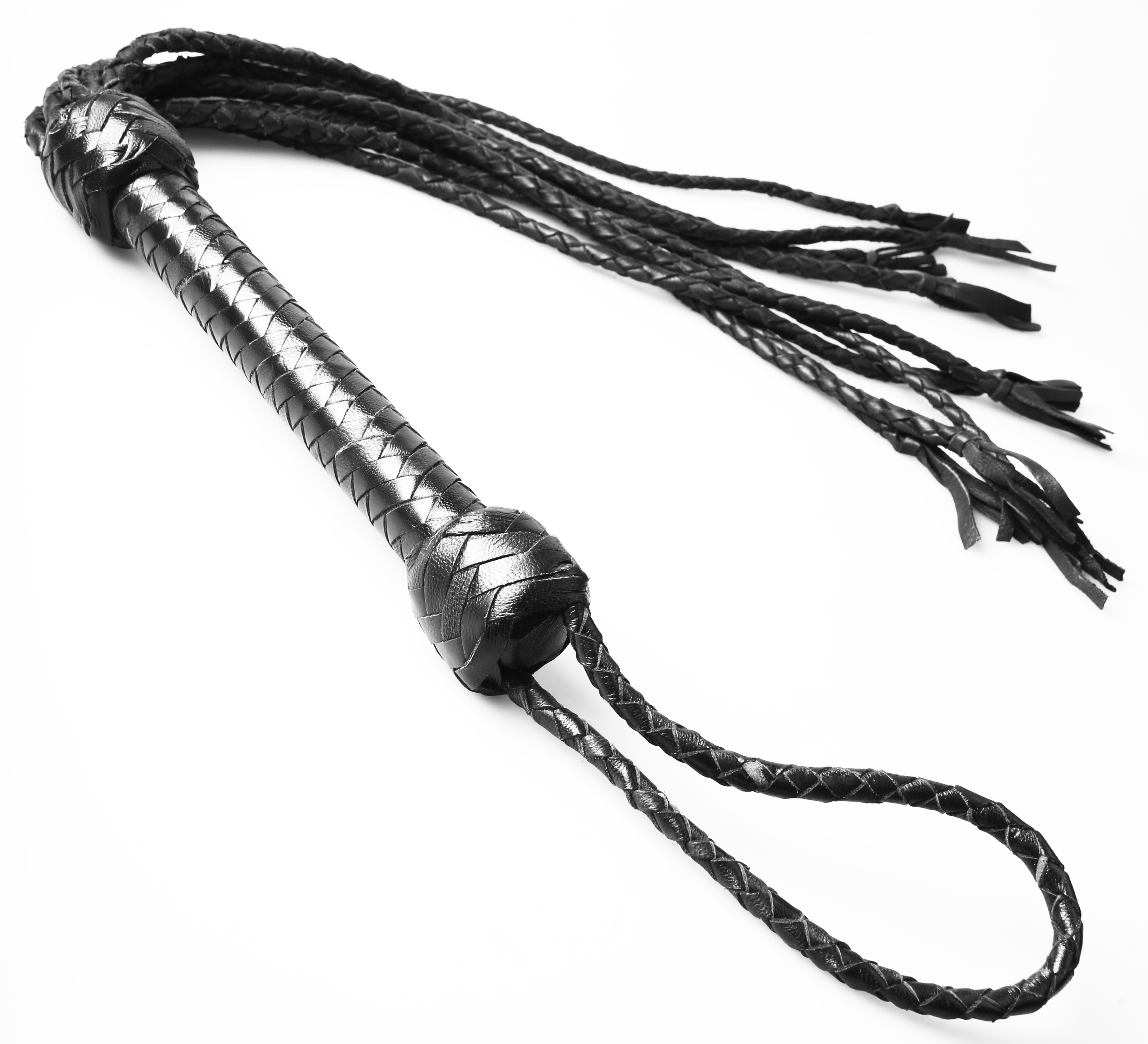 Leder Peitsche - Dildo-Griff Peitsche Leder Peitsche - Dildo-Griff Peitsche