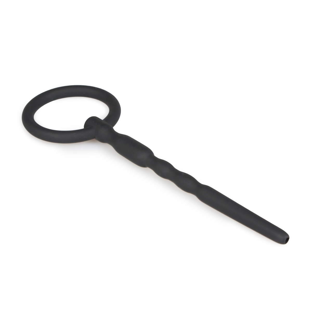 Hohler Silikon Penisplug mit Zugring Hohler Silikon Penisplug mit Zugring