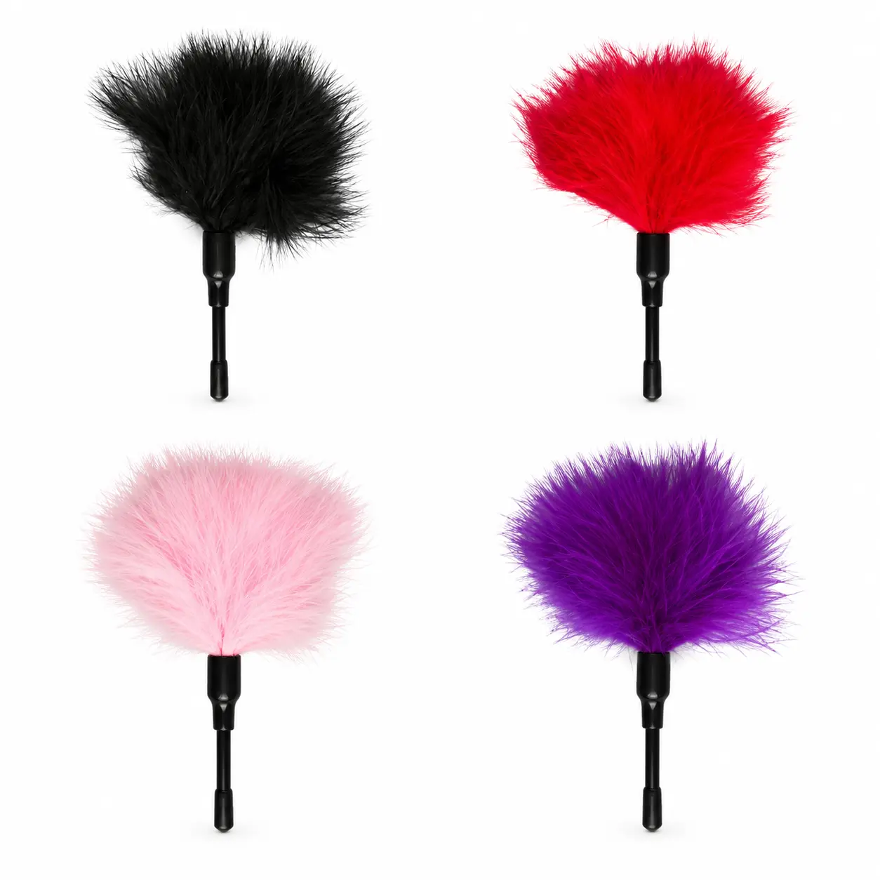 EasyToys Fetish Kleiner Feder-Tickler -Schwarz